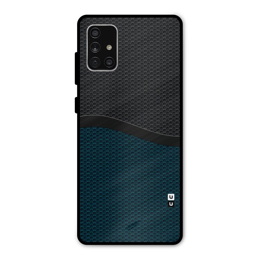Classy Rugged Bicolor Metal Back Case for Galaxy A71