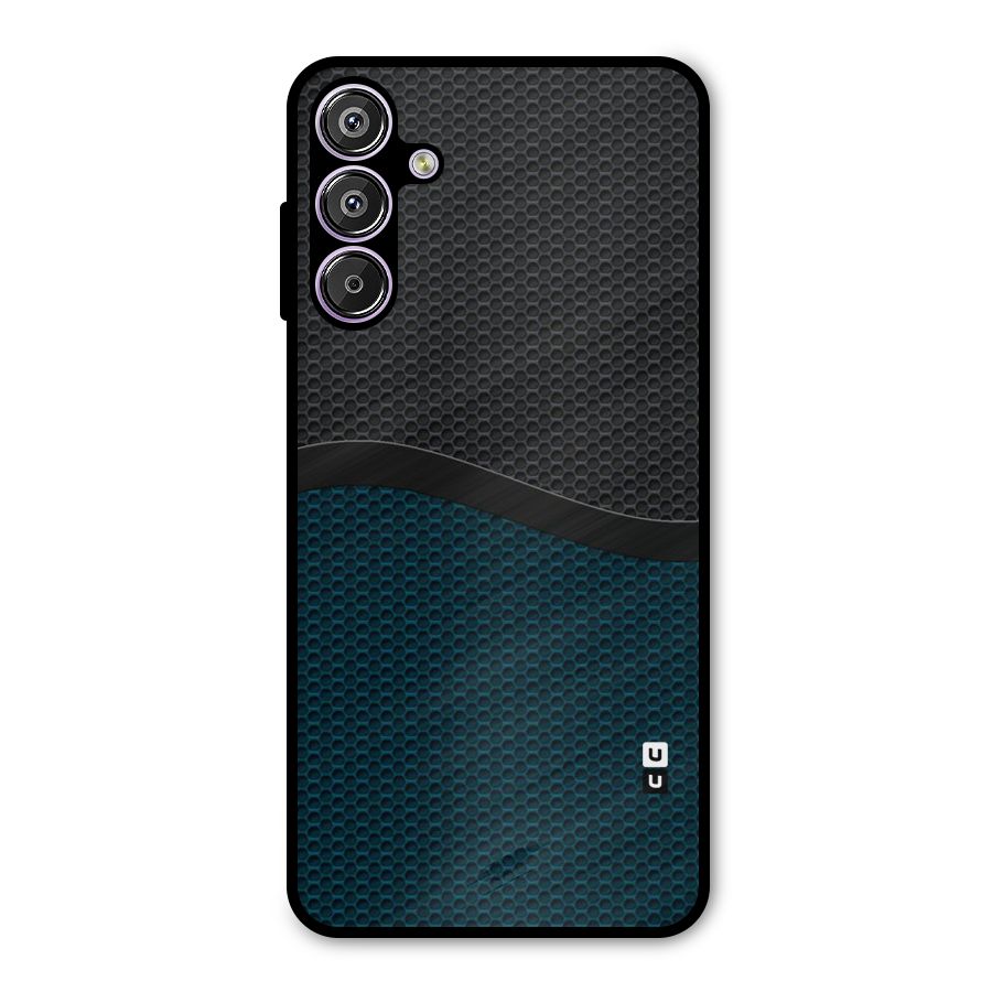 Classy Rugged Bicolor Metal Back Case for Galaxy F15
