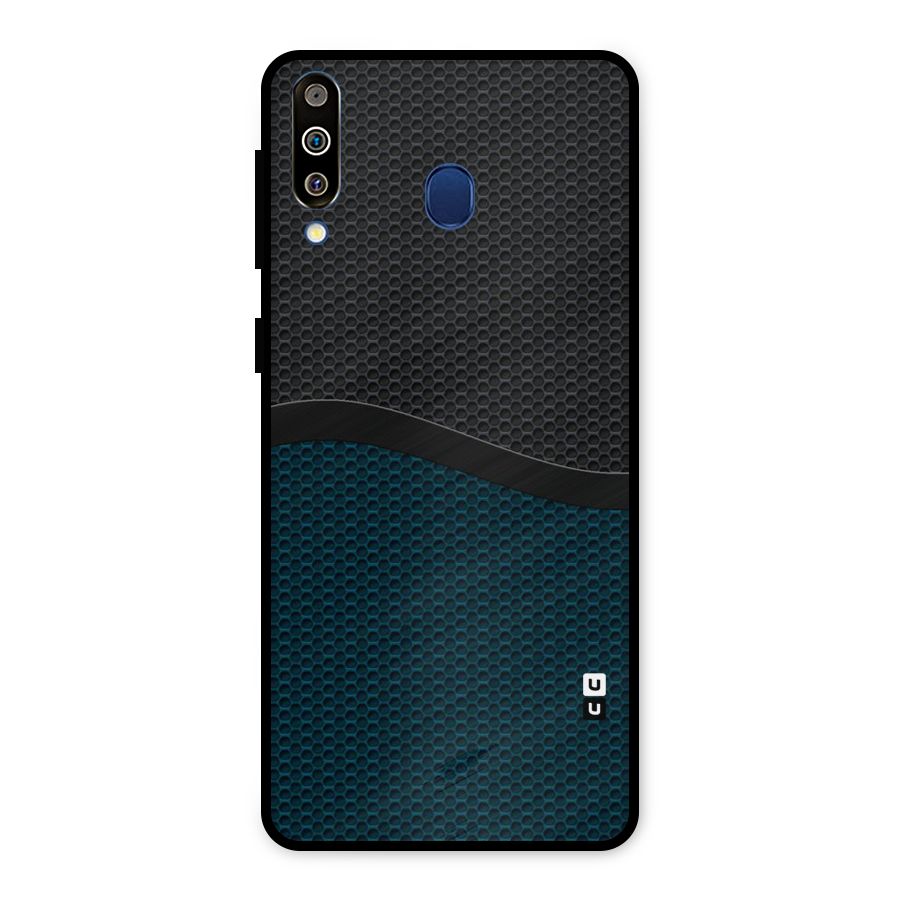 Classy Rugged Bicolor Metal Back Case for Galaxy M30
