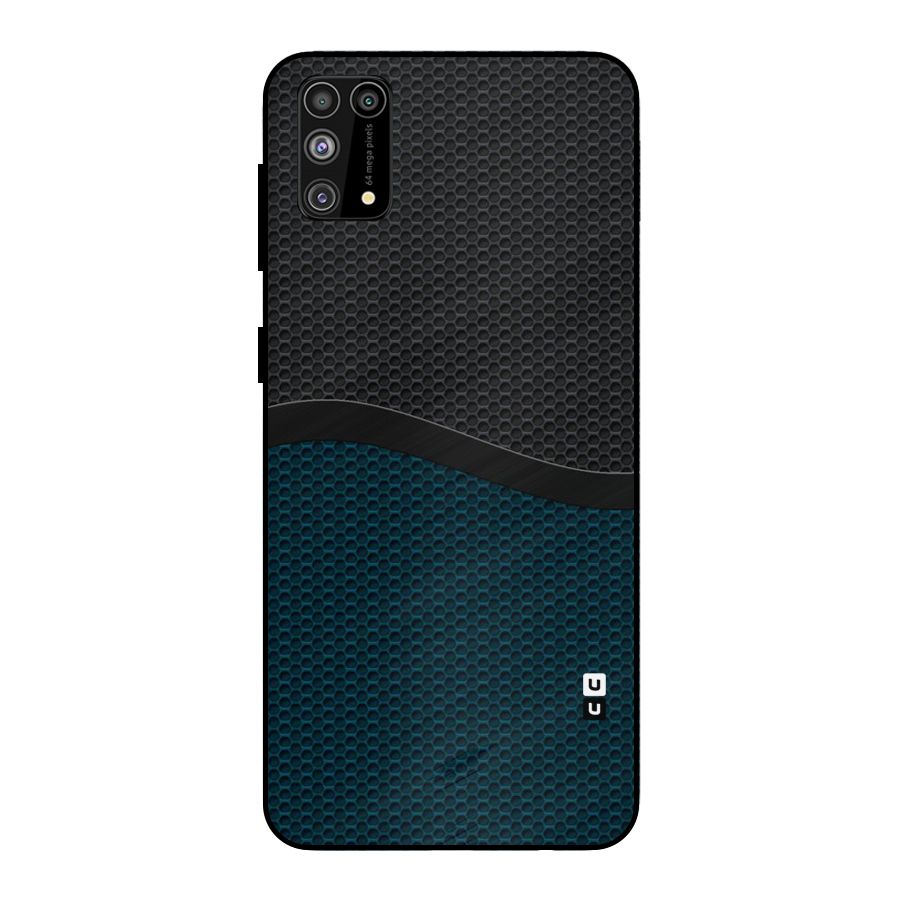Classy Rugged Bicolor Metal Back Case for Galaxy M31
