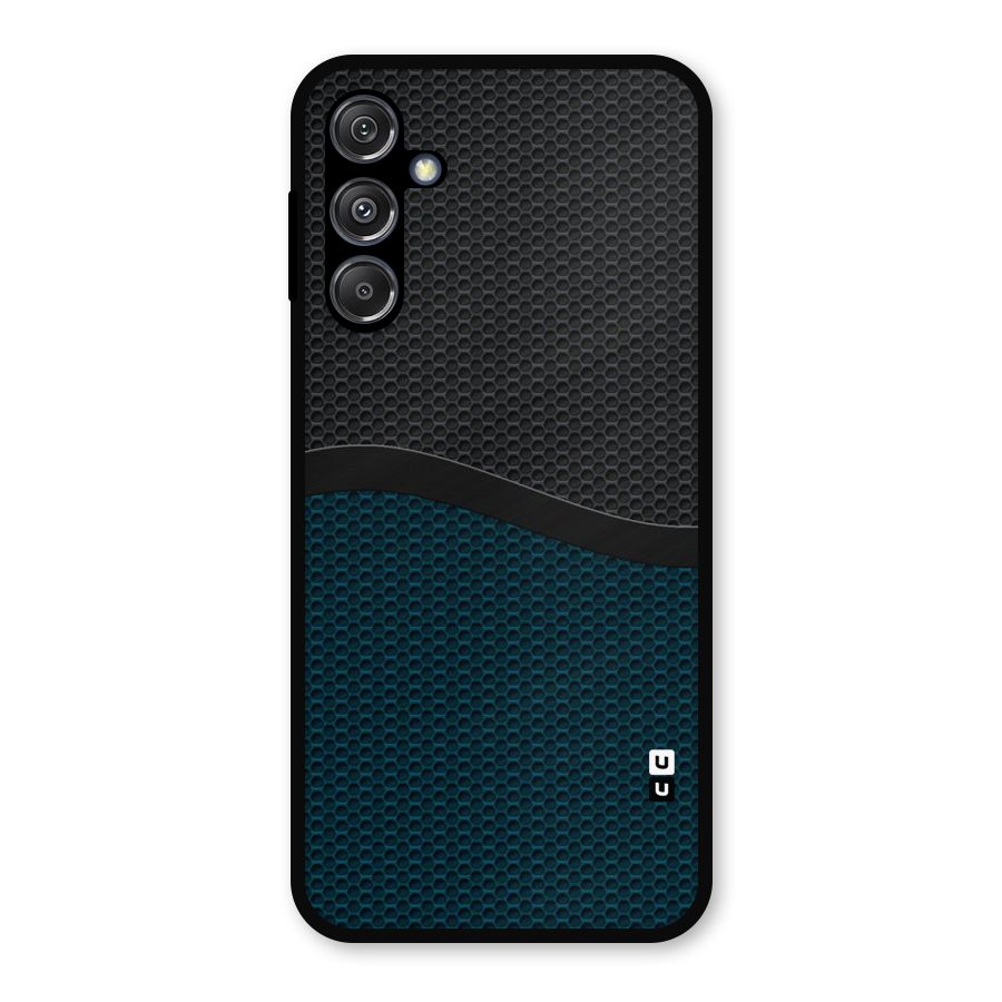 Classy Rugged Bicolor Metal Back Case for Galaxy M34 5G