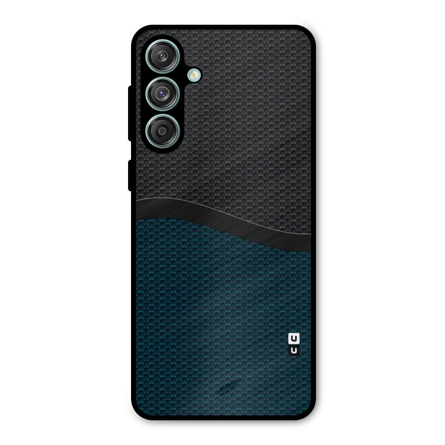 Classy Rugged Bicolor Metal Back Case for Galaxy M55 5G