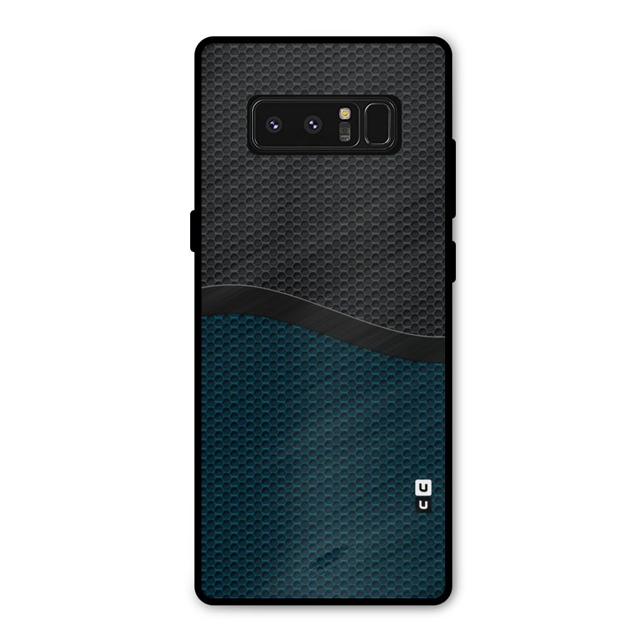 Classy Rugged Bicolor Metal Back Case for Galaxy Note 8