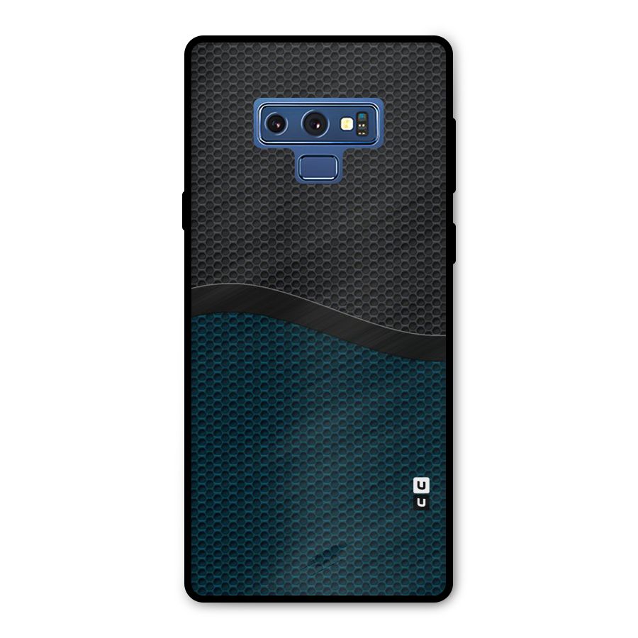 Classy Rugged Bicolor Metal Back Case for Galaxy Note 9