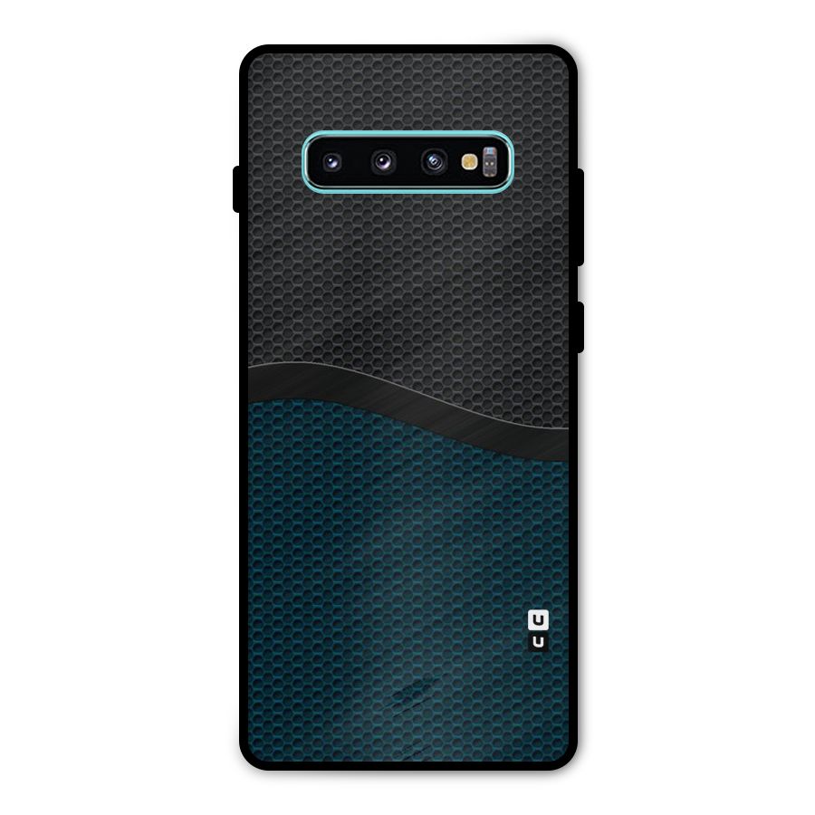Classy Rugged Bicolor Metal Back Case for Galaxy S10 Plus