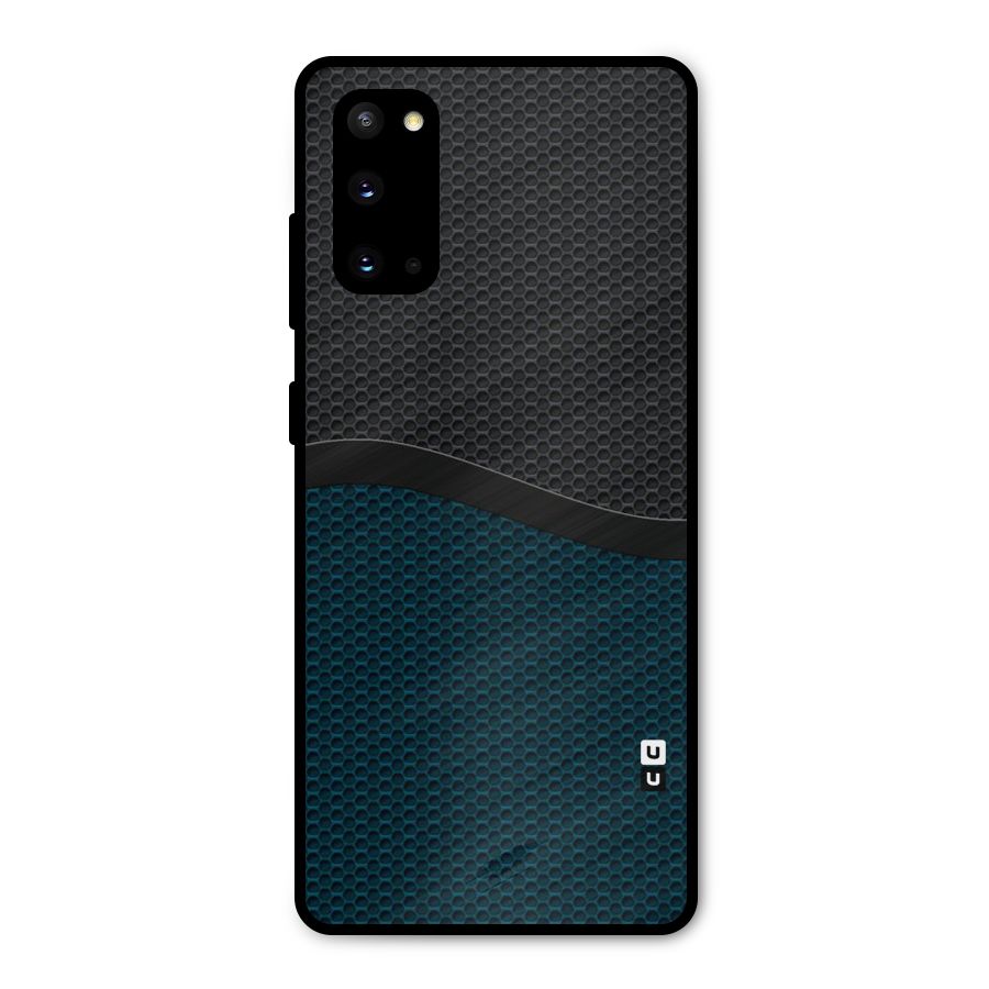 Classy Rugged Bicolor Metal Back Case for Galaxy S20