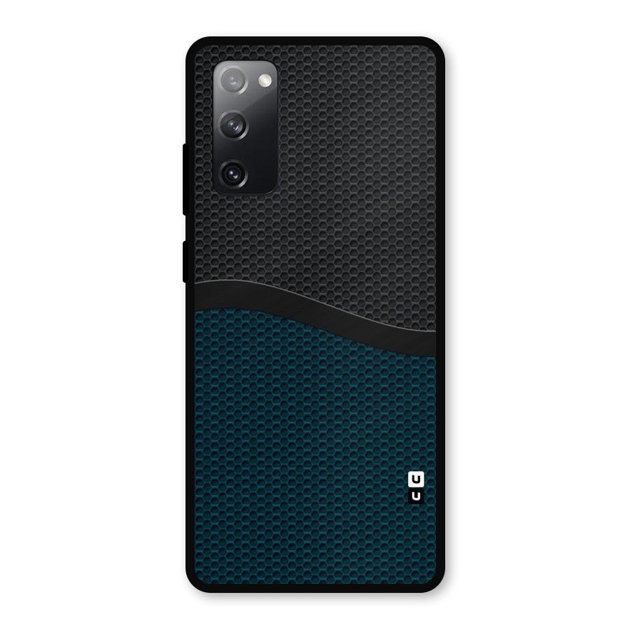 Classy Rugged Bicolor Metal Back Case for Galaxy S20 FE 5G