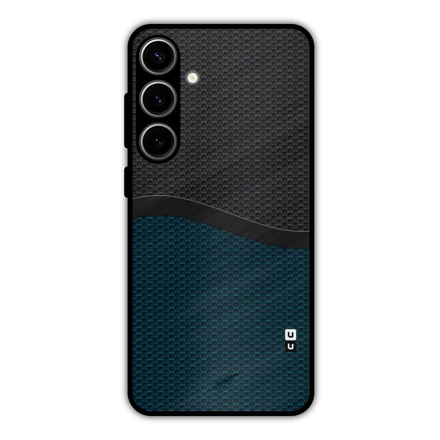 Classy Rugged Bicolor Metal Back Case for Galaxy S24 Plus