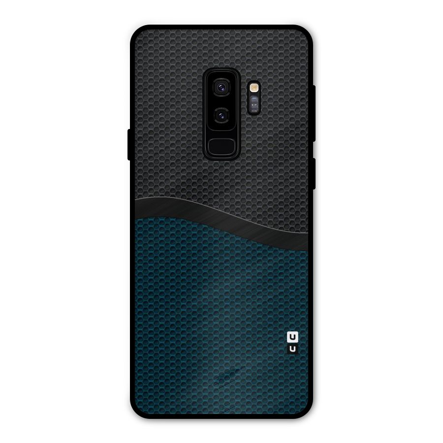Classy Rugged Bicolor Metal Back Case for Galaxy S9 Plus