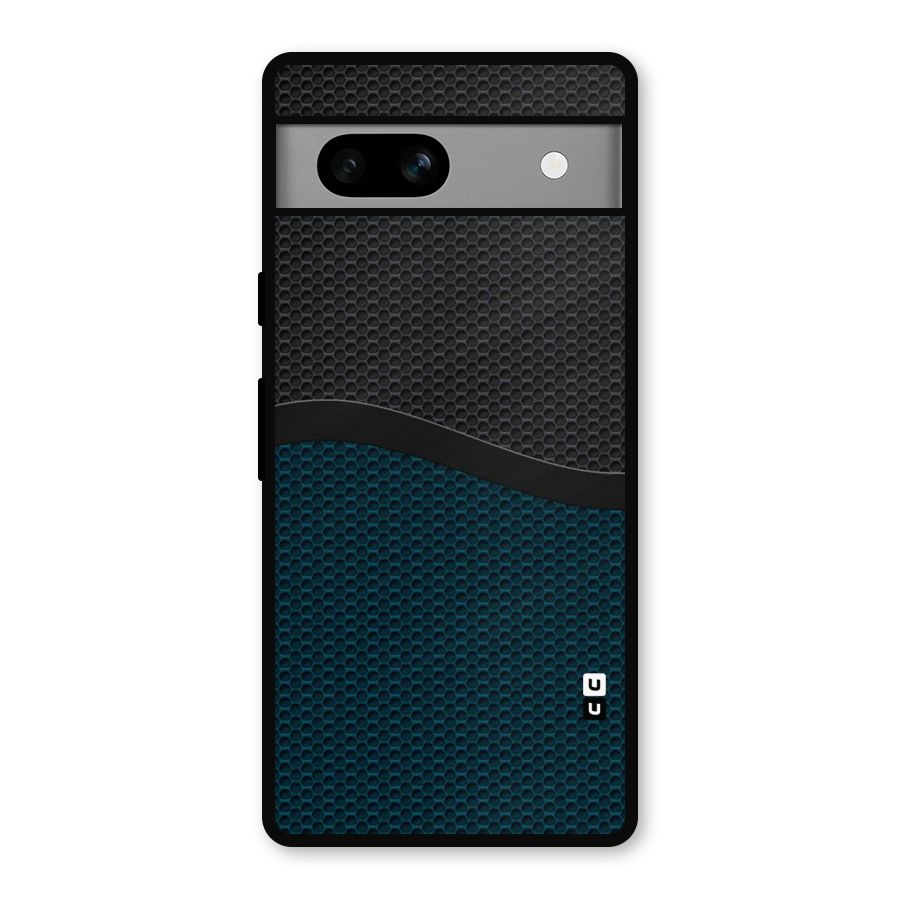 Classy Rugged Bicolor Metal Back Case for Google Pixel 7a