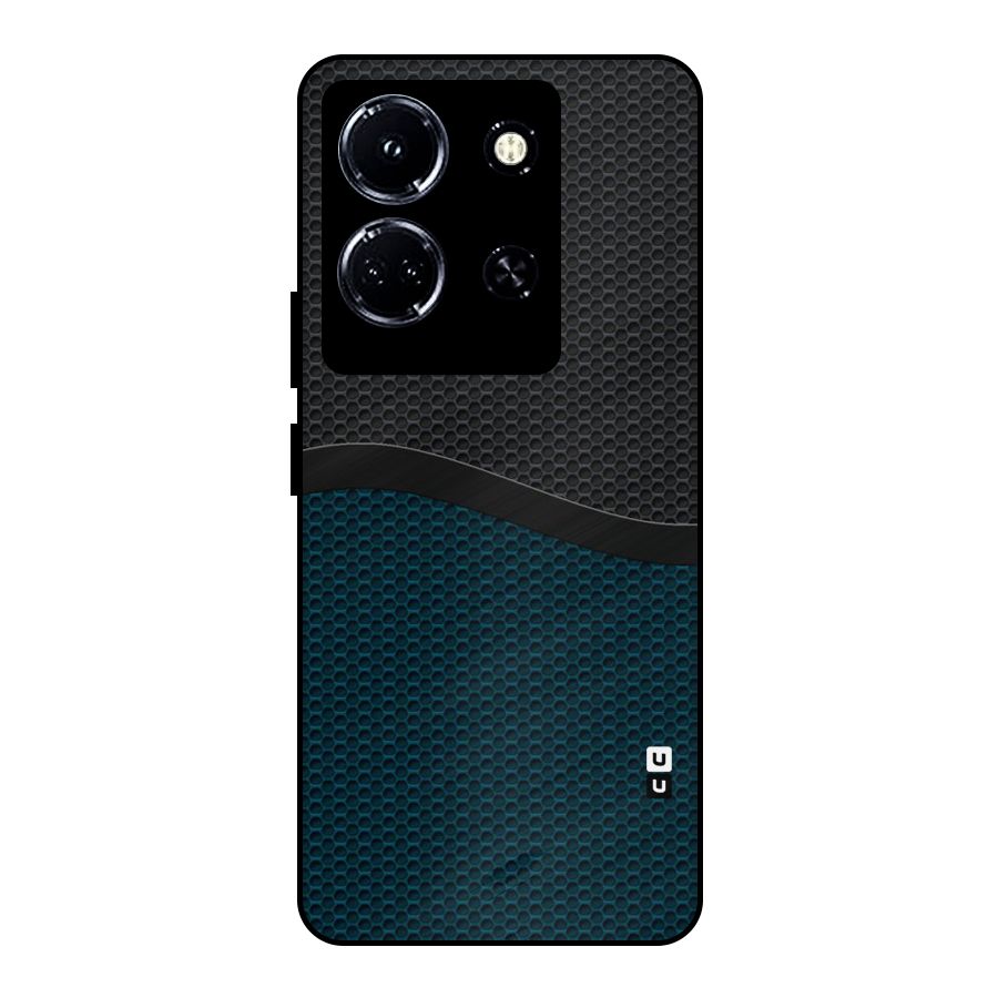 Classy Rugged Bicolor Metal Back Case for Infinix Note 30 5G