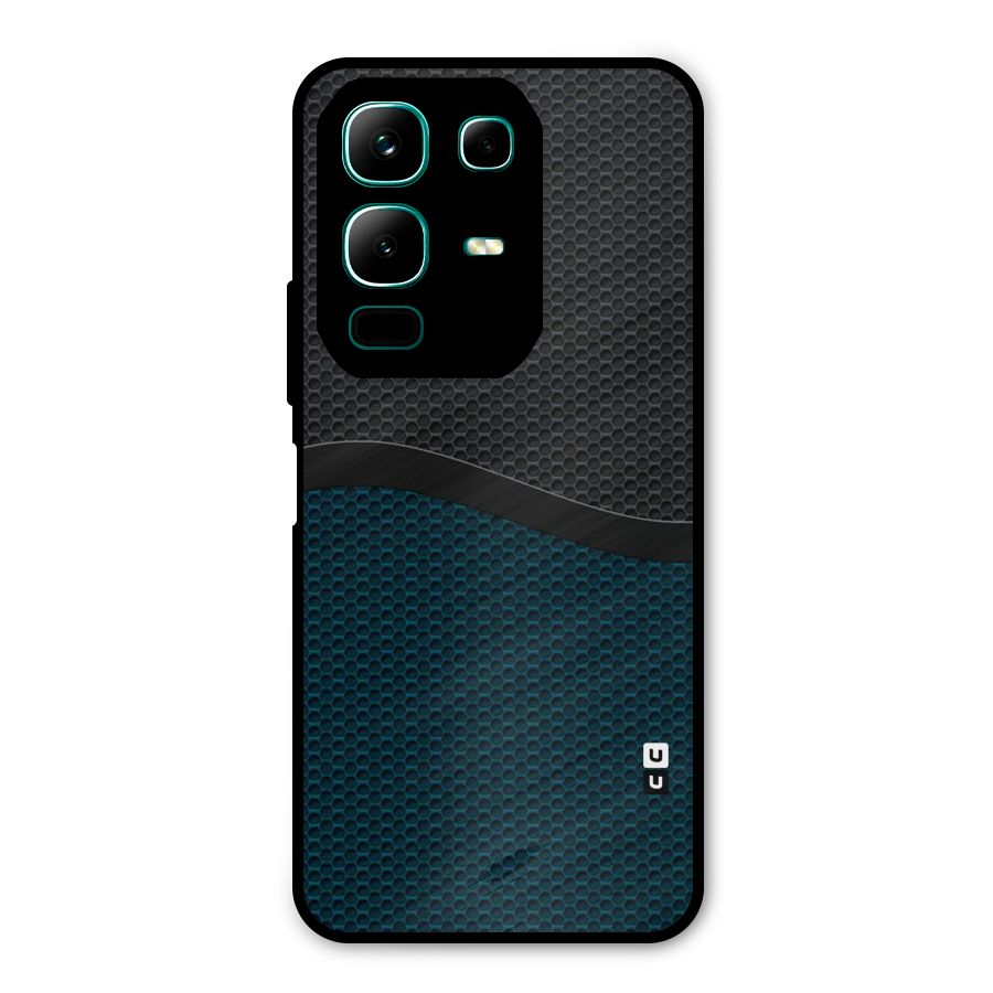 Classy Rugged Bicolor Metal Back Case for Infinix Note 50x