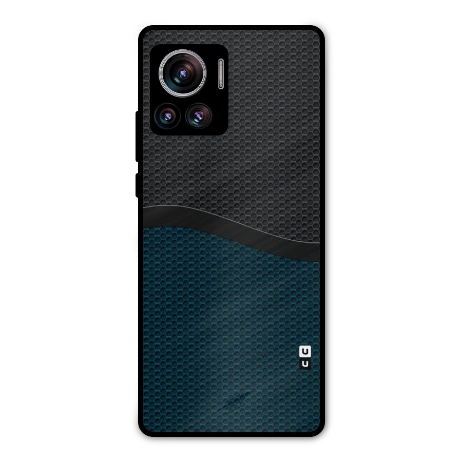 Classy Rugged Bicolor Metal Back Case for Motorola Edge 30 Ultra