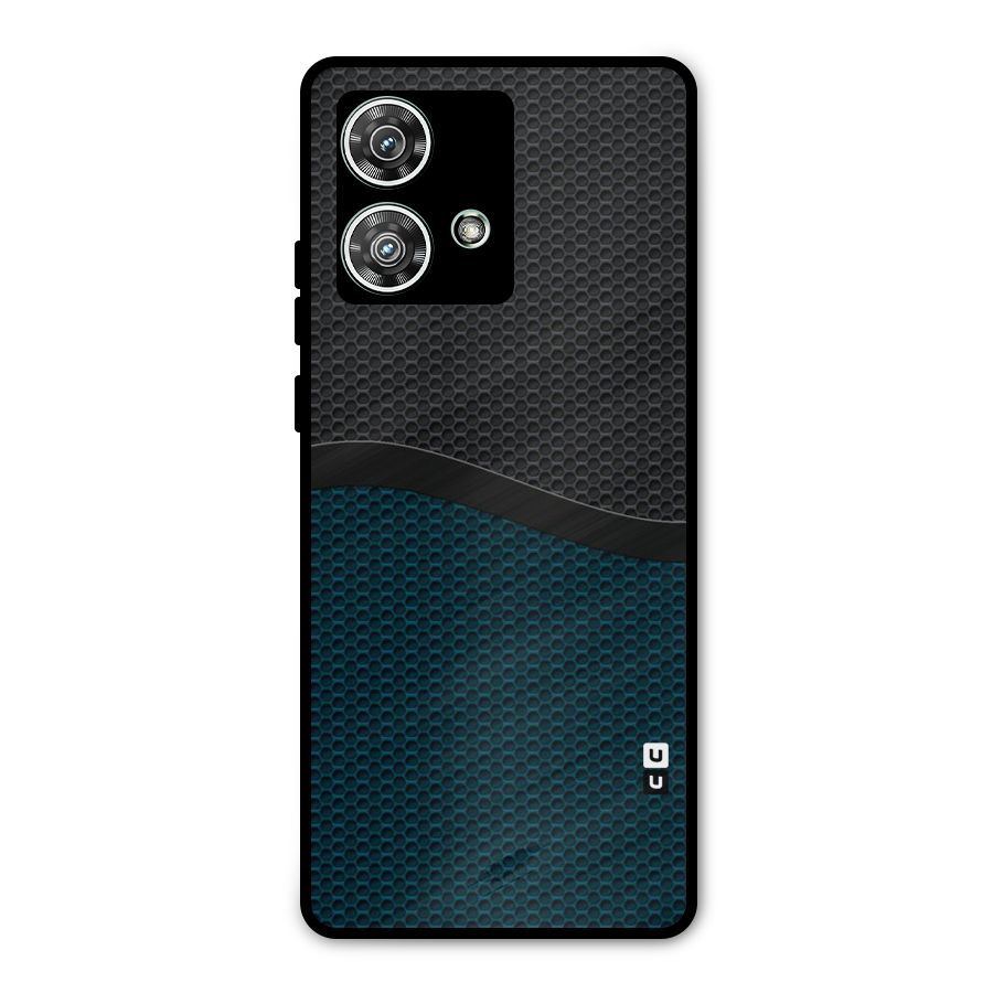 Classy Rugged Bicolor Metal Back Case for Motorola Edge 40 Neo