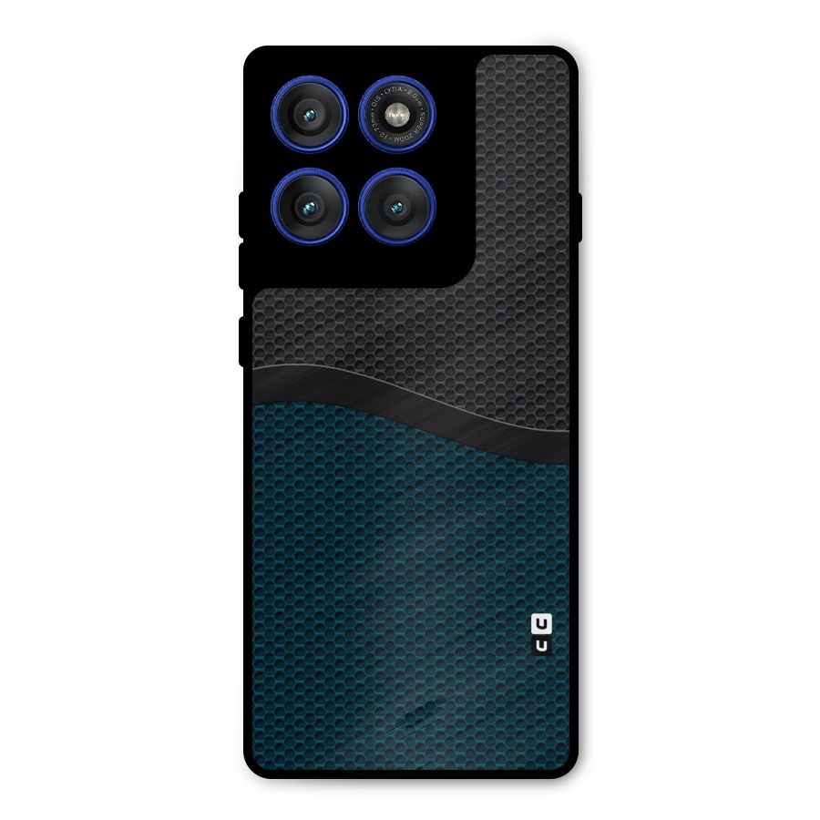 Classy Rugged Bicolor Metal Back Case for Motorola Edge 60 Pro