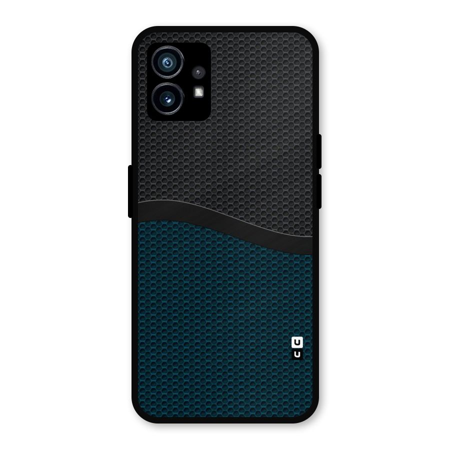 Classy Rugged Bicolor Metal Back Case for Nothing Phone 1