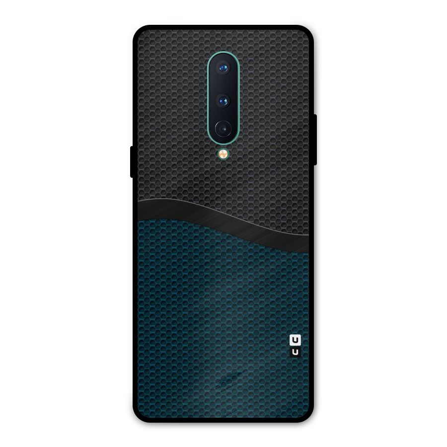 Classy Rugged Bicolor Metal Back Case for OnePlus 8