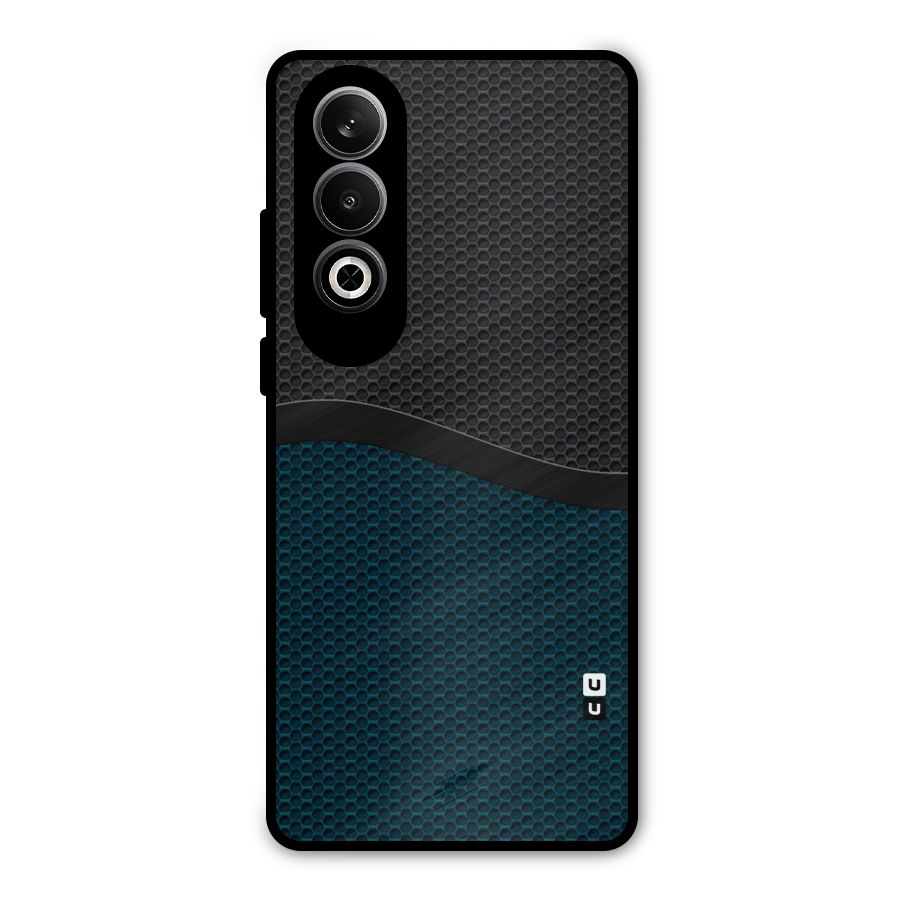 Classy Rugged Bicolor Metal Back Case for OnePlus Nord CE4