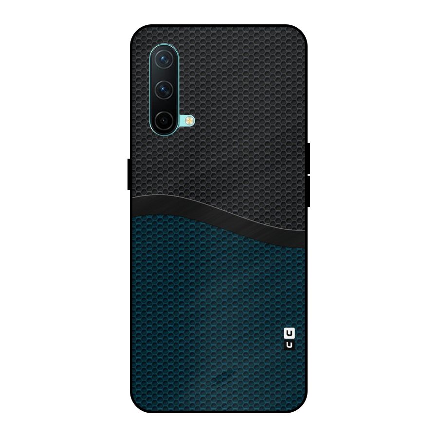 Classy Rugged Bicolor Metal Back Case for OnePlus Nord CE 5G
