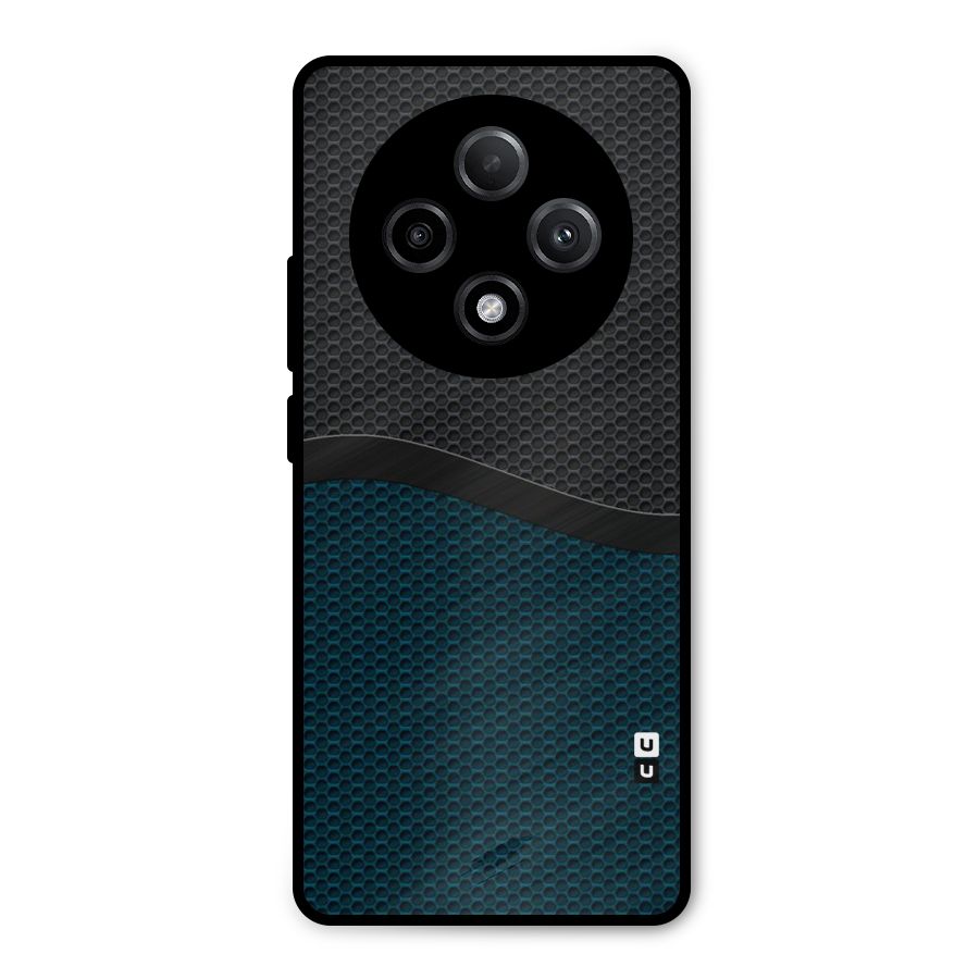 Classy Rugged Bicolor Metal Back Case for Oppo F27 Pro Plus