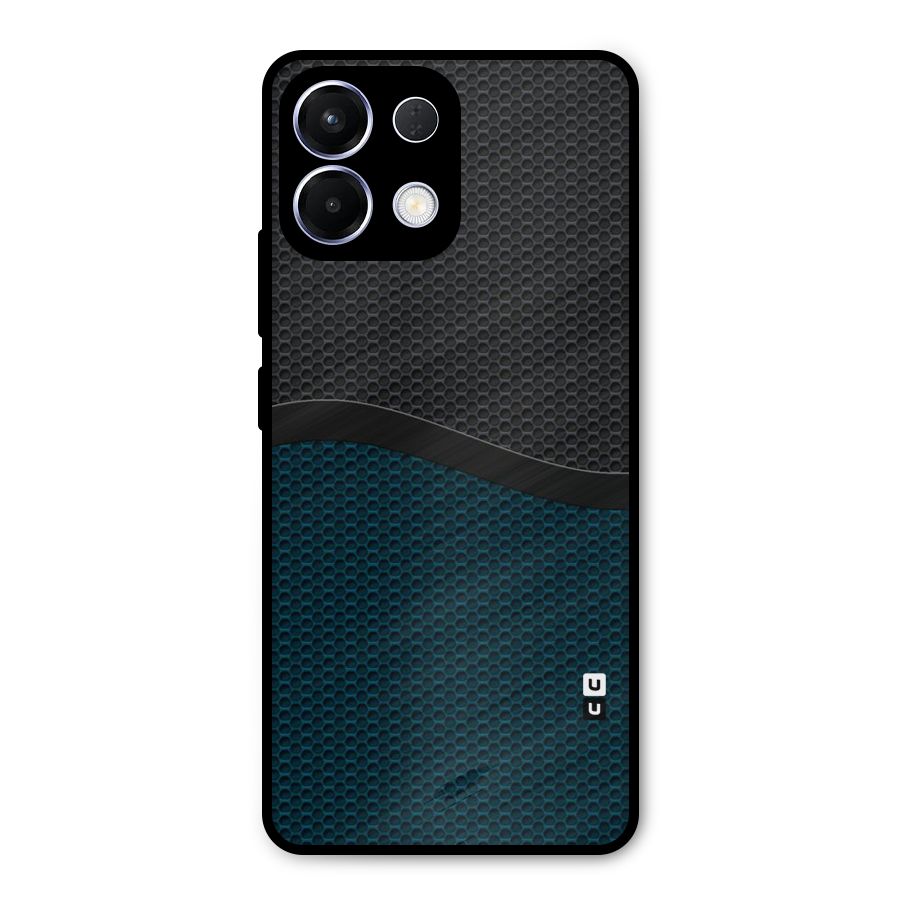 Classy Rugged Bicolor Metal Back Case for Oppo K13