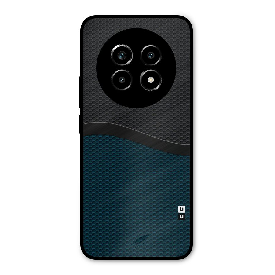 Classy Rugged Bicolor Metal Back Case for Realme 14 Pro Lite