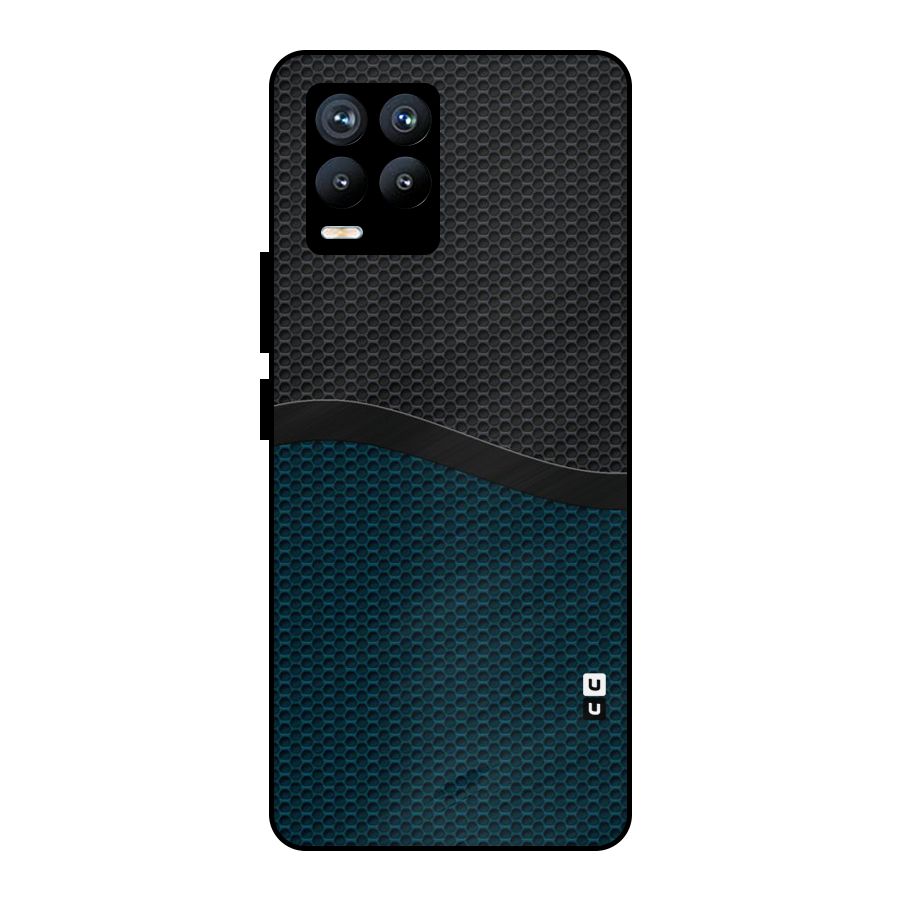 Classy Rugged Bicolor Metal Back Case for Realme 8 Pro