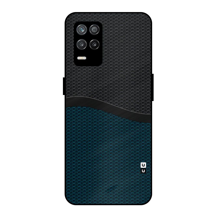 Classy Rugged Bicolor Metal Back Case for Realme 9 5G
