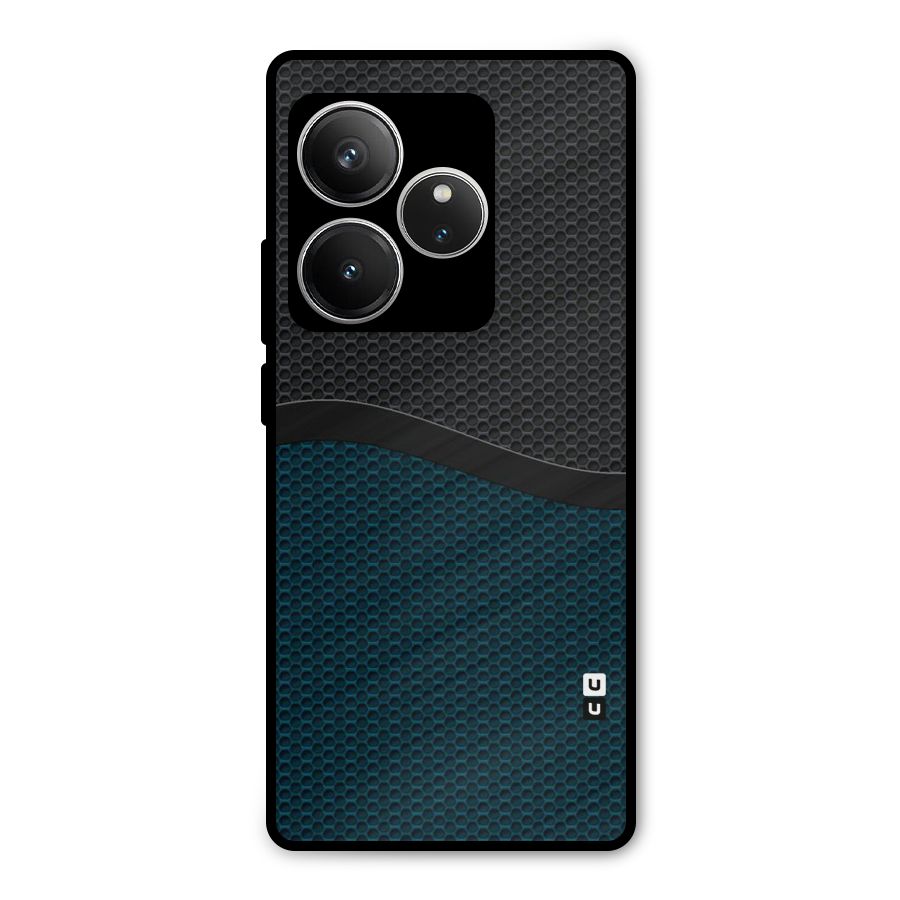 Classy Rugged Bicolor Metal Back Case for Realme GT 6