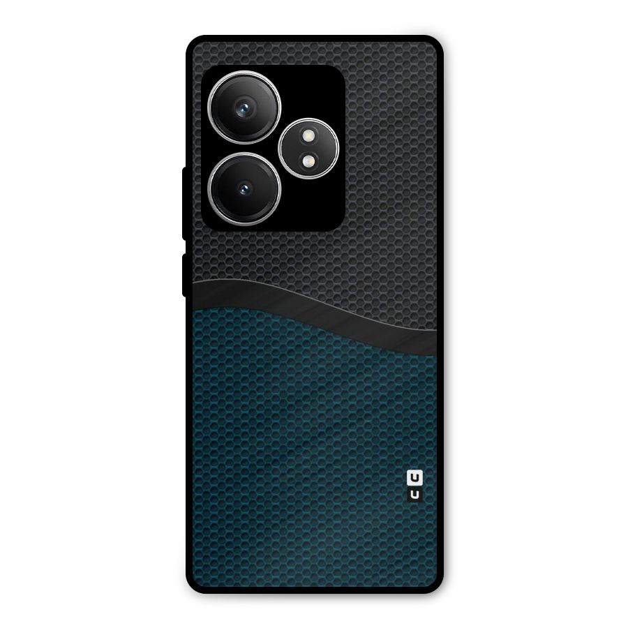 Classy Rugged Bicolor Metal Back Case for Realme GT 6T