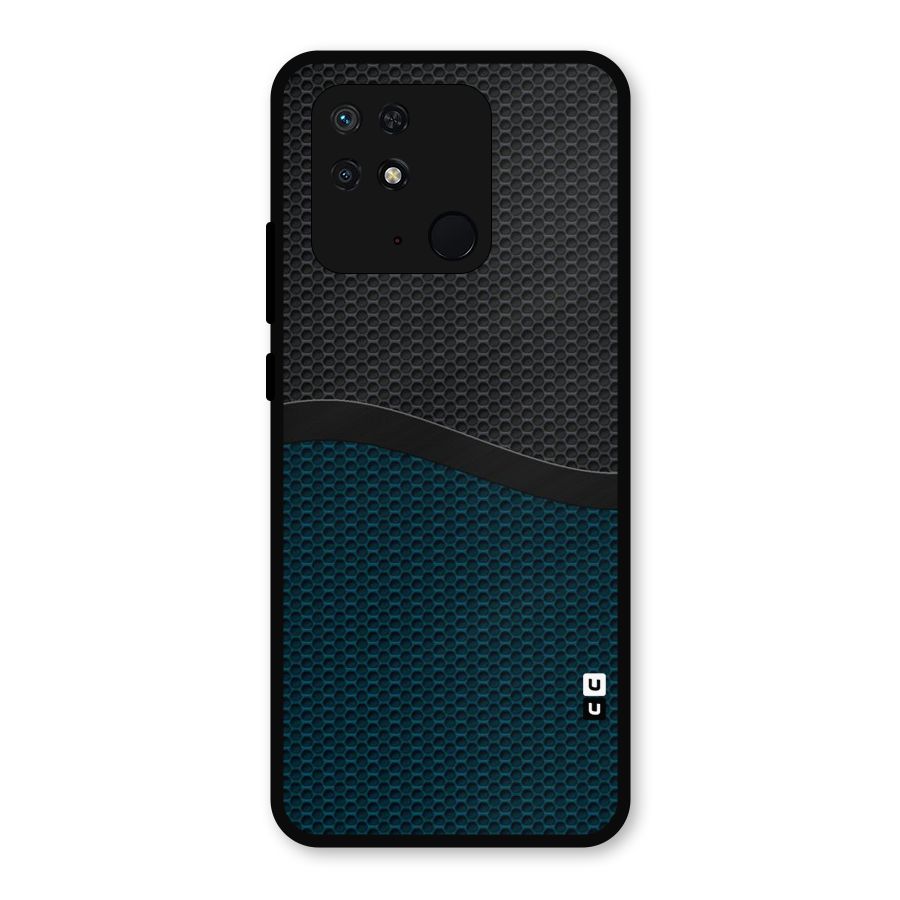 Classy Rugged Bicolor Metal Back Case for Redmi 10