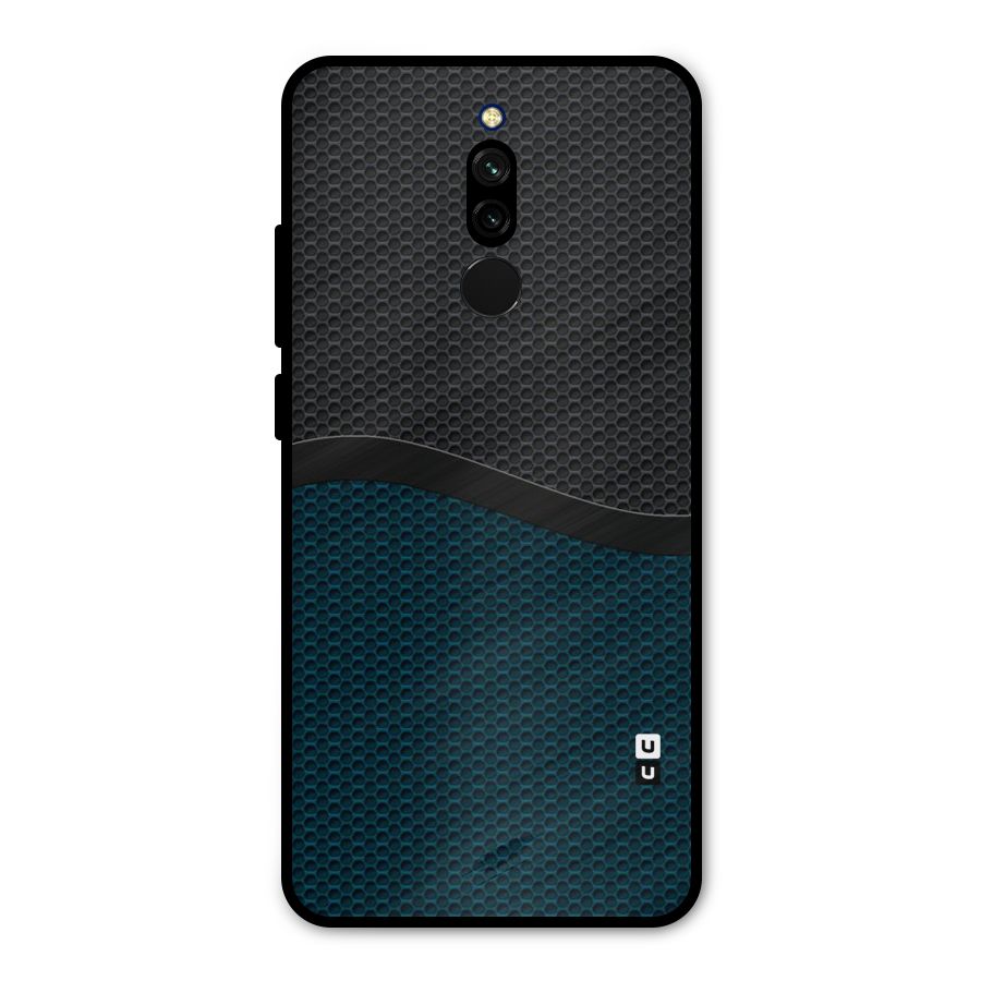 Classy Rugged Bicolor Metal Back Case for Redmi 8
