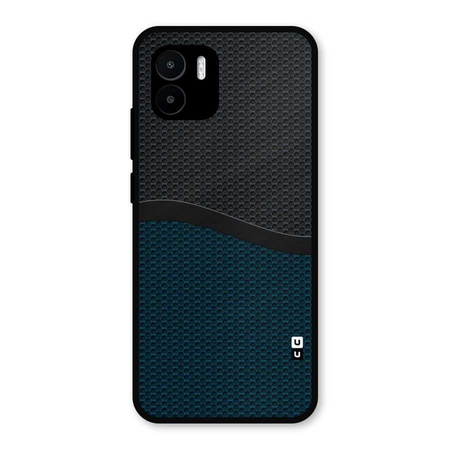 Classy Rugged Bicolor Metal Back Case for Redmi A2