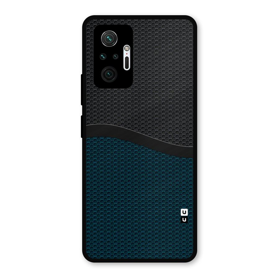 Classy Rugged Bicolor Metal Back Case for Redmi Note 10 Pro