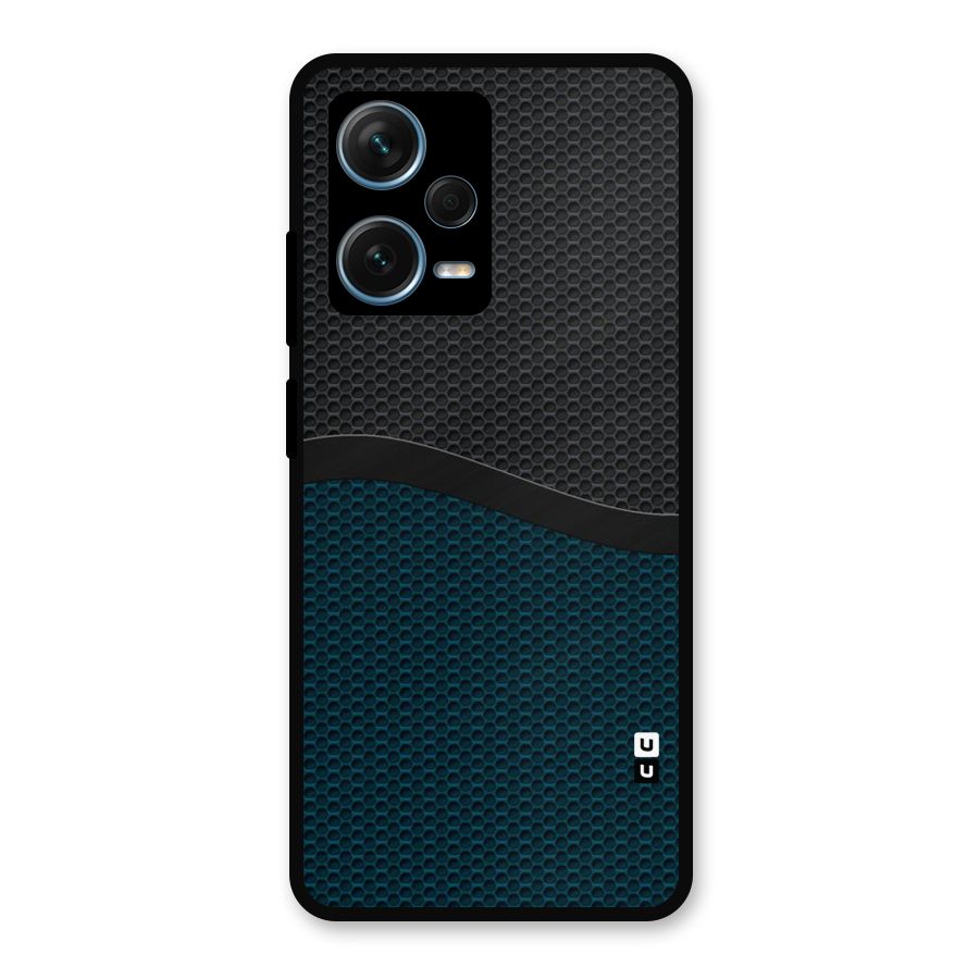 Classy Rugged Bicolor Metal Back Case for Redmi Note 12 Pro Plus 5G
