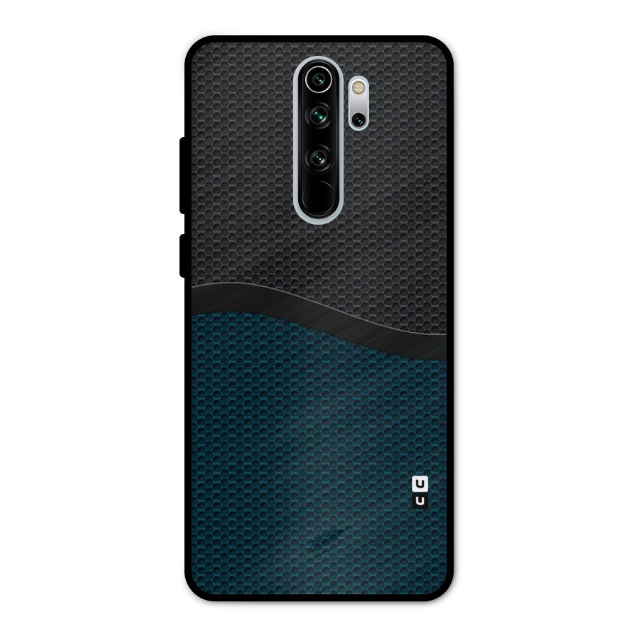 Classy Rugged Bicolor Metal Back Case for Redmi Note 8 Pro