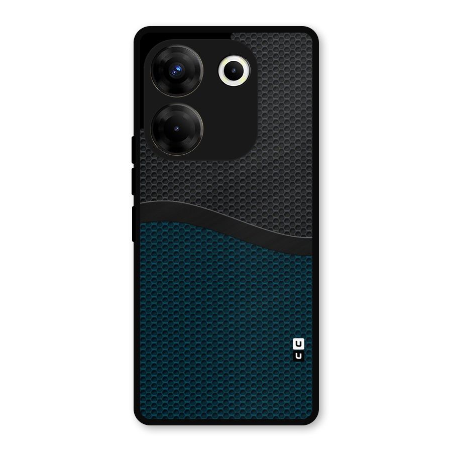 Classy Rugged Bicolor Metal Back Case for Tecno Camon 20