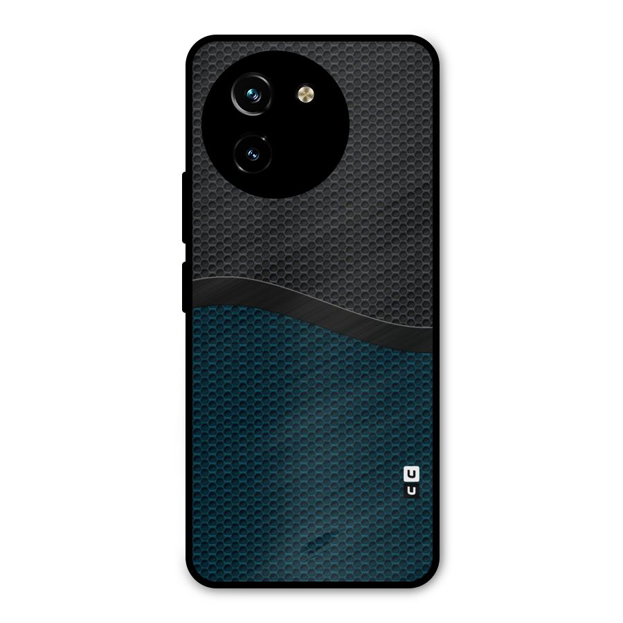 Classy Rugged Bicolor Metal Back Case for Vivo T3x