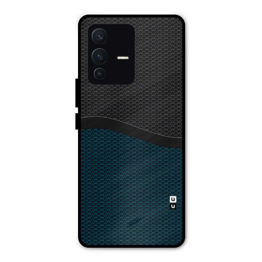 Classy Rugged Bicolor Metal Back Case for Vivo V23 Pro