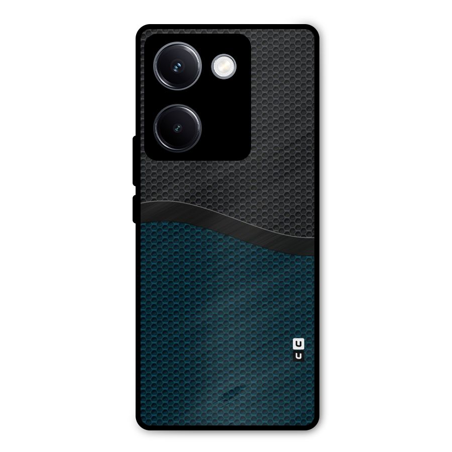 Classy Rugged Bicolor Metal Back Case for Vivo Y300 Plus