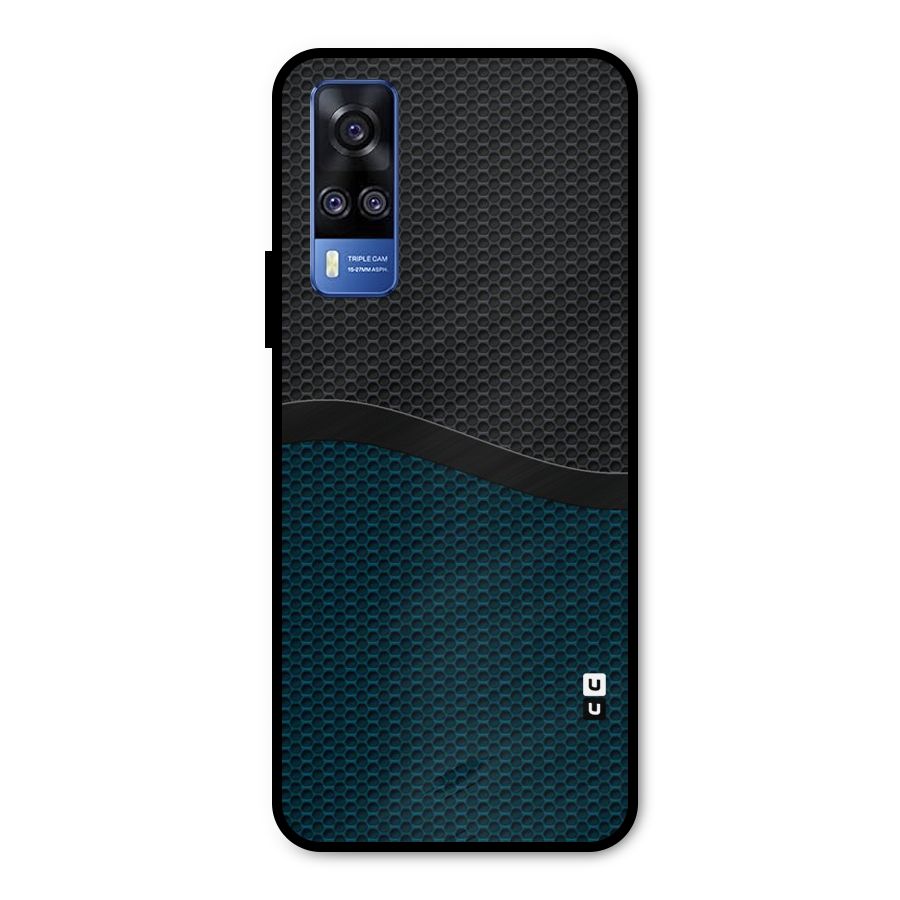 Classy Rugged Bicolor Metal Back Case for Vivo Y31