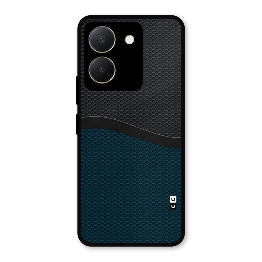 Classy Rugged Bicolor Metal Back Case for Vivo Y36