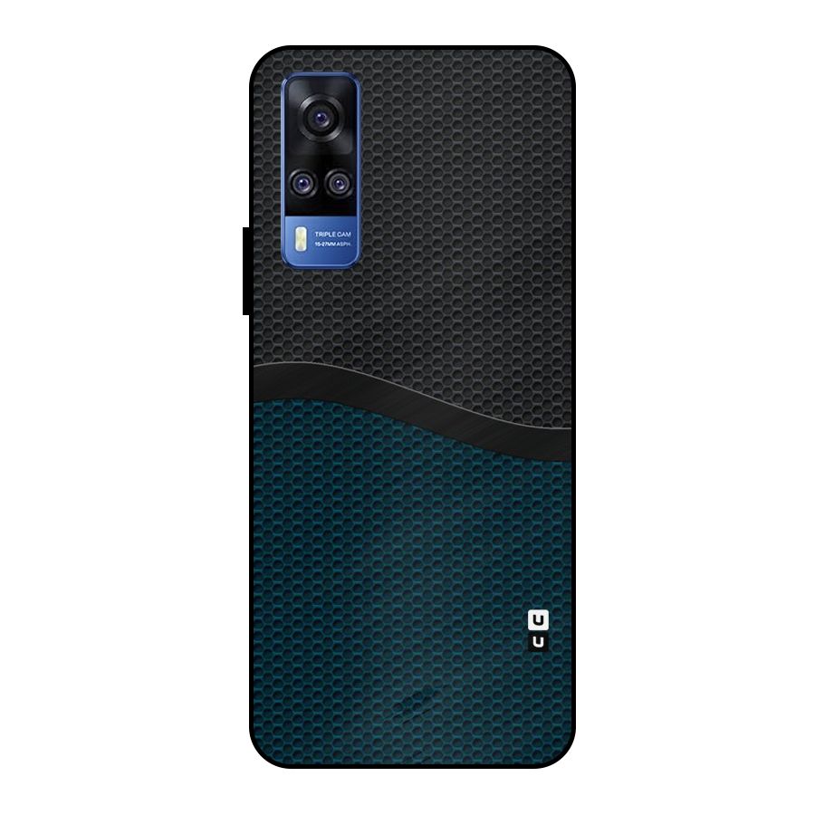 Classy Rugged Bicolor Metal Back Case for Vivo Y51