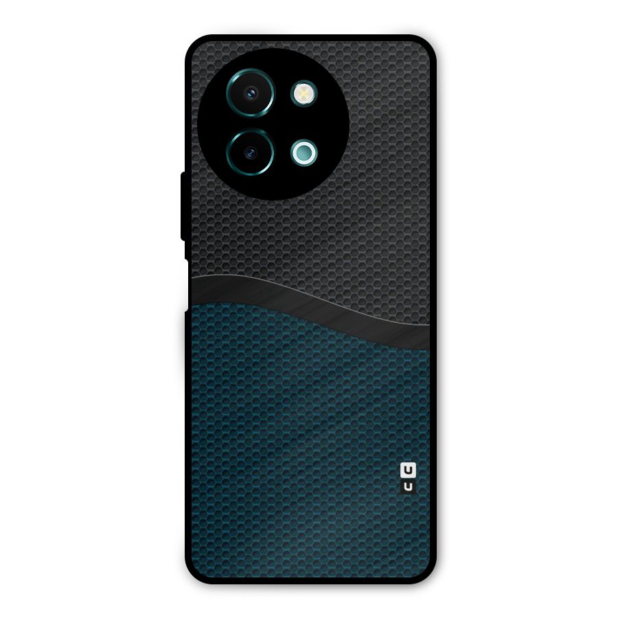 Classy Rugged Bicolor Metal Back Case for Vivo Y58