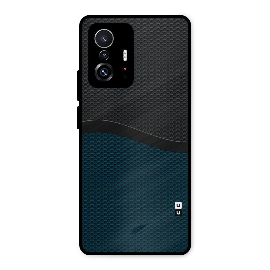 Classy Rugged Bicolor Metal Back Case for Xiaomi 11T Pro