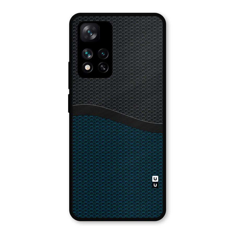 Classy Rugged Bicolor Metal Back Case for Xiaomi 11i 5G