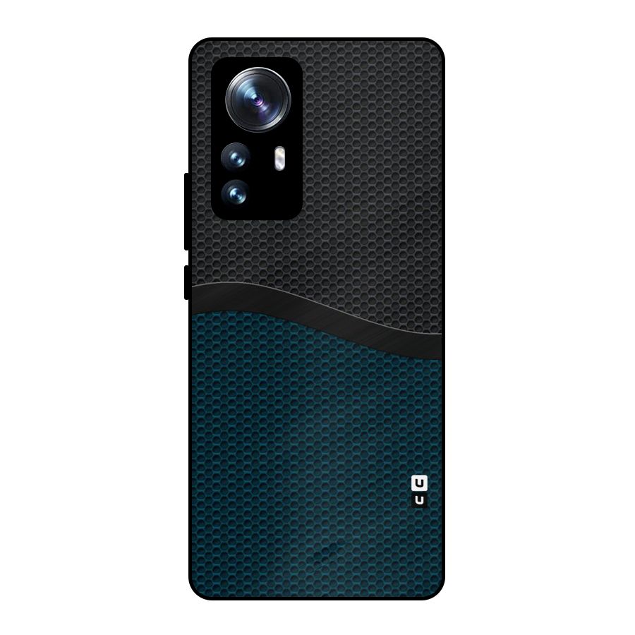 Classy Rugged Bicolor Metal Back Case for Xiaomi 12 Pro