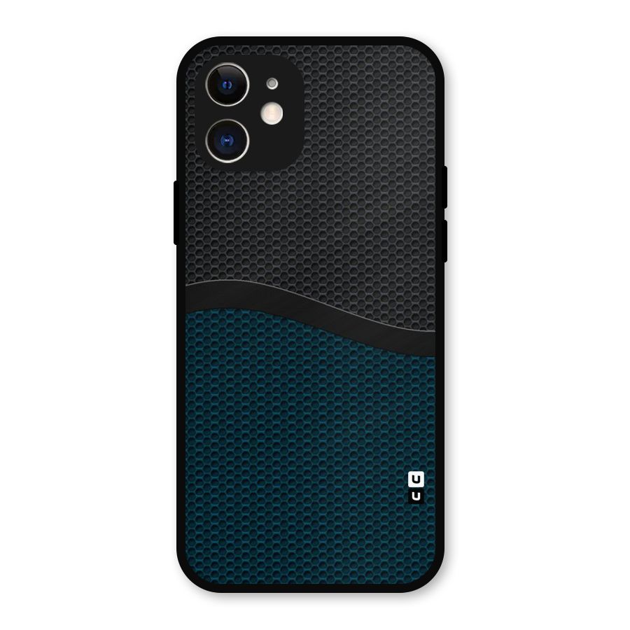 Classy Rugged Bicolor Metal Back Case for iPhone 12