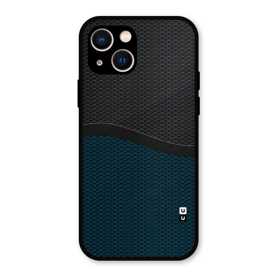 Classy Rugged Bicolor Metal Back Case for iPhone 13