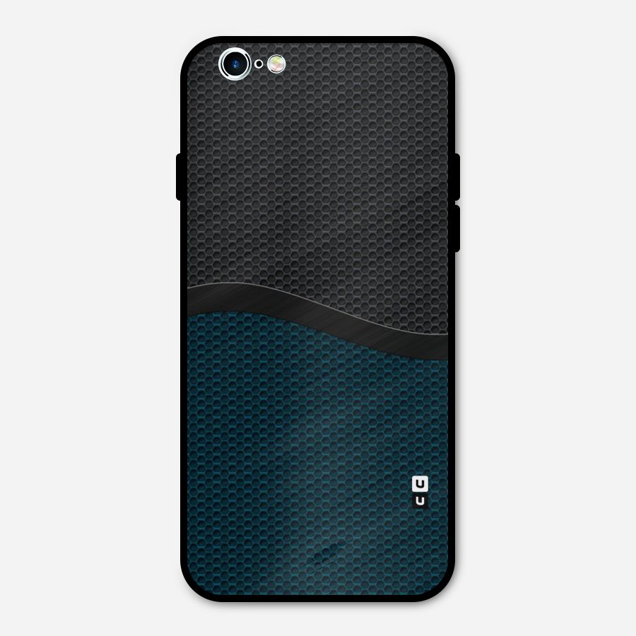 Classy Rugged Bicolor Metal Back Case for iPhone 6 6s